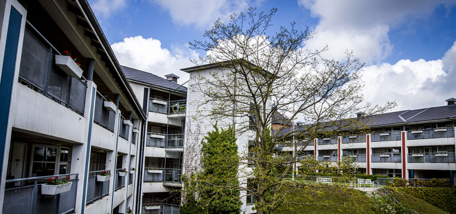 Bryghus Plejecenter Dagscenter gårdsiden