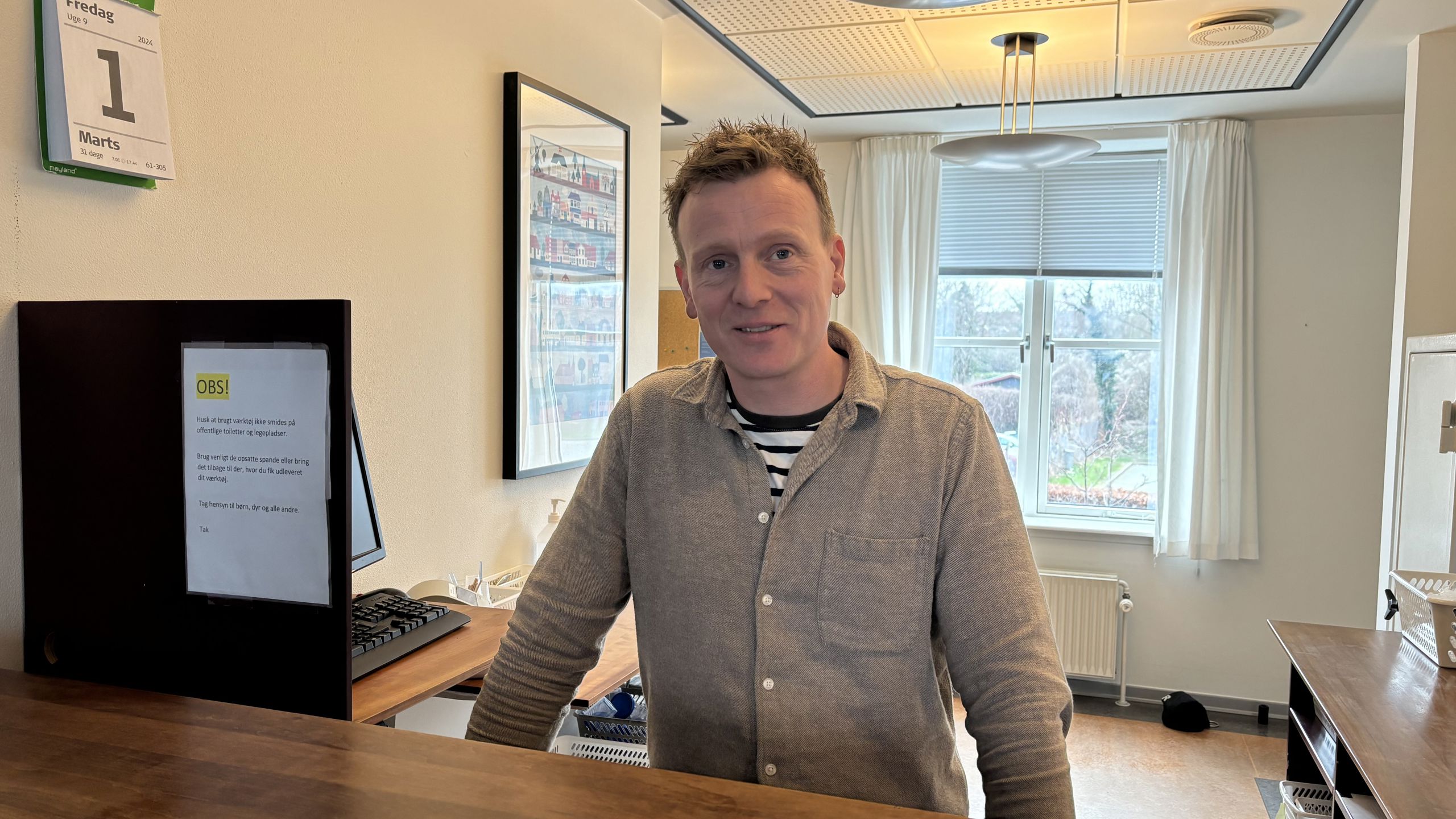 Martin, sygeplejerske i Behandlingscenter Svendborg