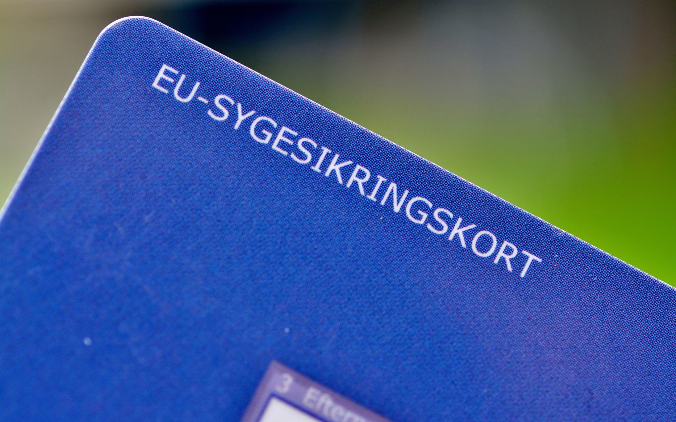 Billede EU-sygesikringskort