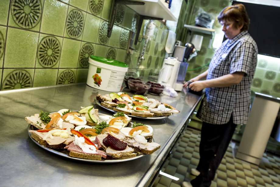 Køkkenet på Gudbjerg Plejecenter